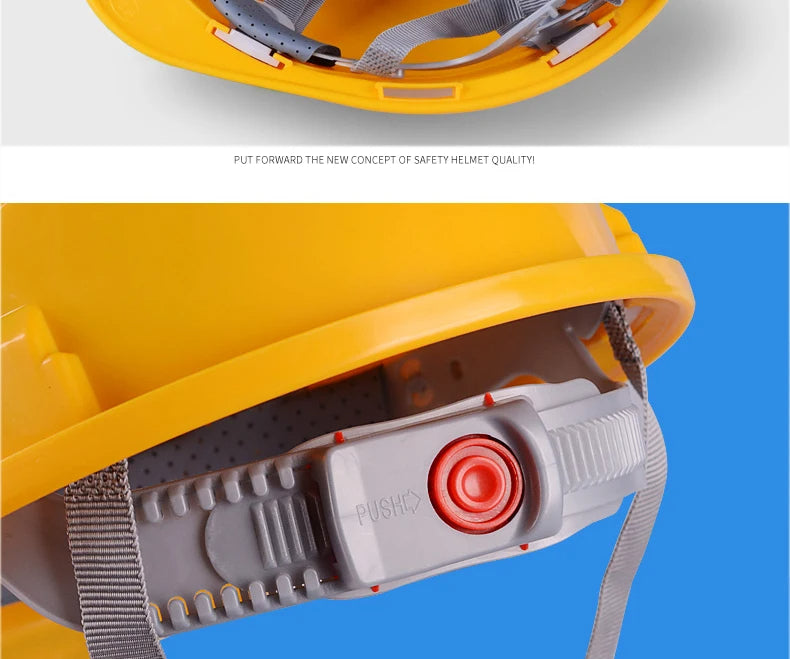 Solar-Power Fan Helmet Outdoor Working Safety Hard Hat Construction Workplace ABS Material Protective Cap Powered by Solar-Panel