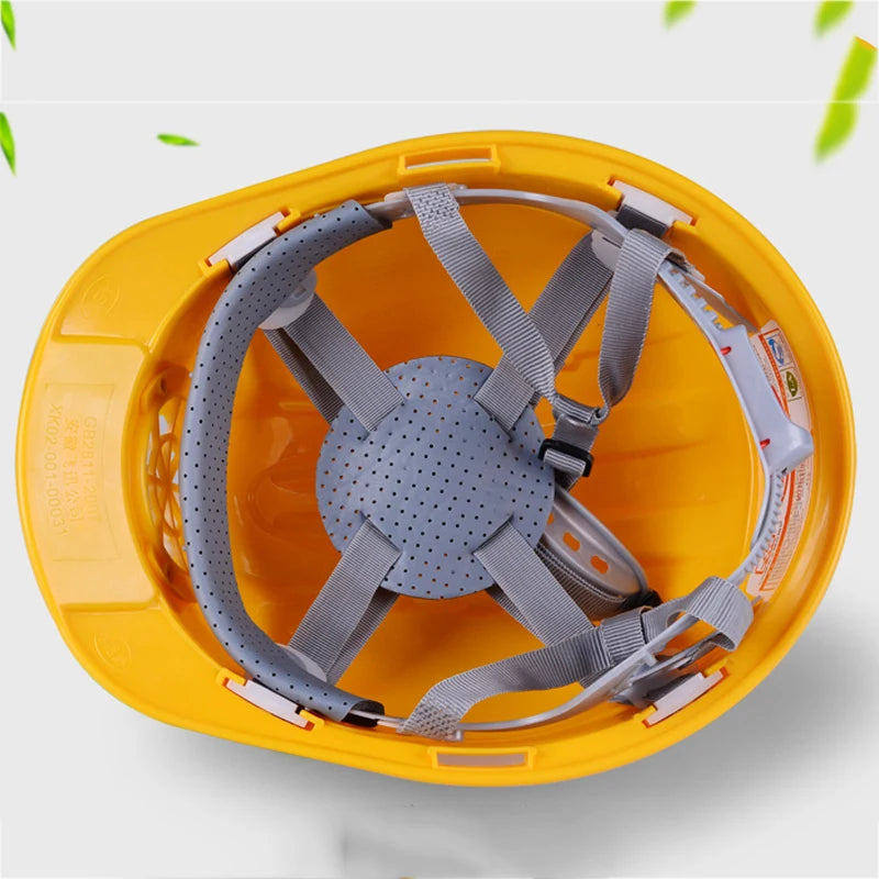 Solar-Power Fan Helmet Outdoor Working Safety Hard Hat Construction Workplace ABS Material Protective Cap Powered by Solar-Panel